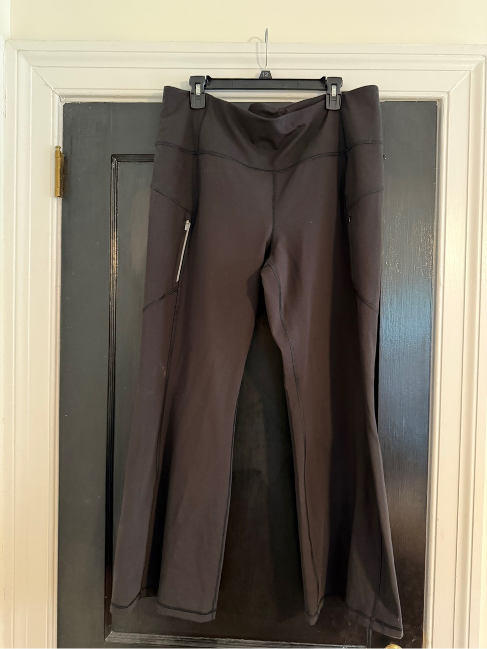 Athleta Black Rainier Bootcut Pants